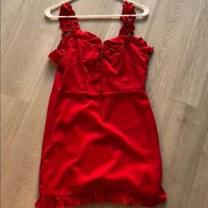 Beautiful red Revolve dress